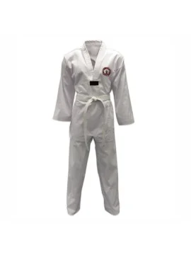 Designed White Martial Art Suit